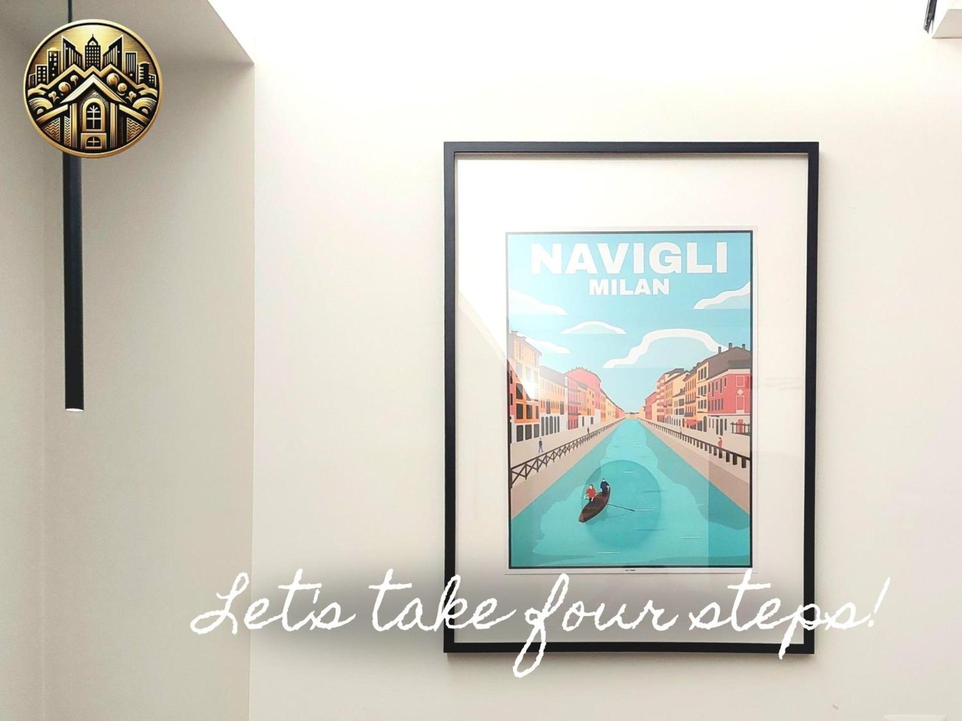 Navigli-San Babila New Studio Attico Balcone Aria Milano Esterno foto